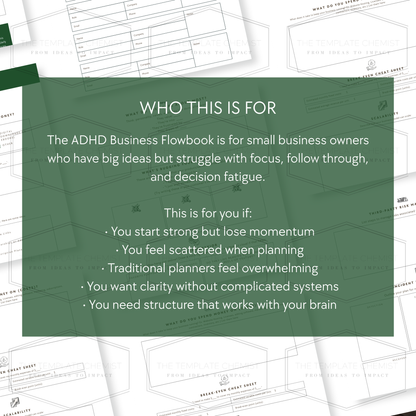 The ADHD Business Flowbook