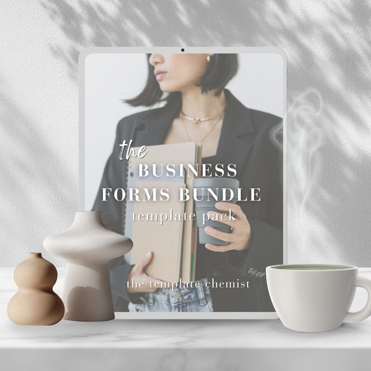 The Business Forms Bundle Template Pack