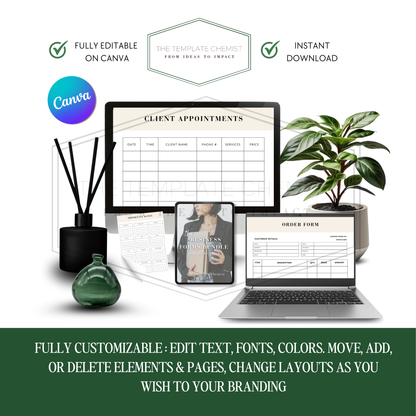 The Business Forms Bundle Template Pack