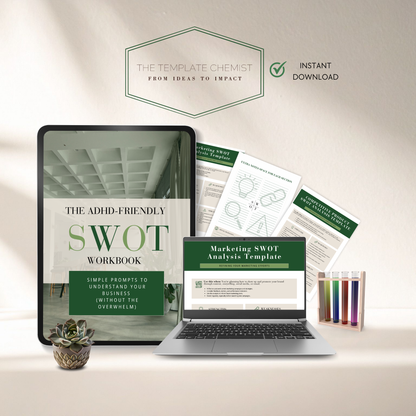 The ADHD Friendly SWOT Analysis Workbook